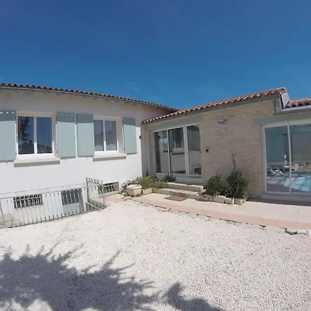 Ile De Re -le Clos Des Ajoncs-villa De Charme Avec Piscine Couverte-8 A 12 Pers